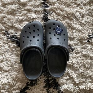 Gray Crocs